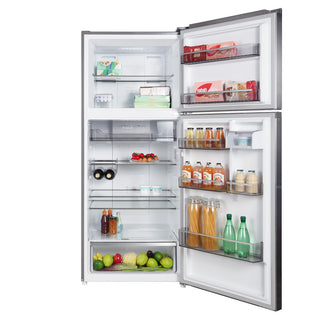 *Brand New* CHiQ 410L Top Mount Fridge Stainless Steel CTM408NSS5E [5 Years Warranty]