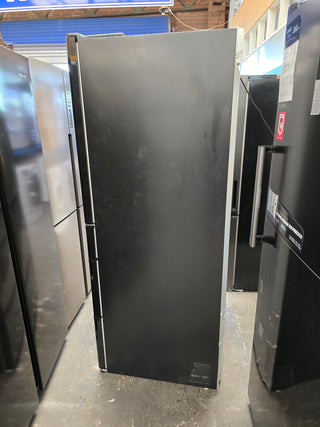 *Made in Japan* Hitachi RZX740XKAX Mirror Glass French Door Fridge with Non-Plumbed Ice Maker [Factory Second]