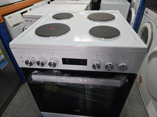 *Current Model - Made in Europe* Beko 60cm Electric Freestanding Oven/Stove BFC60EMW1 [Factory Second]