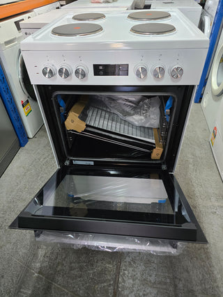 *Current Model - Made in Europe* Beko 60cm Electric Freestanding Oven/Stove BFC60EMW1 [Factory Second]