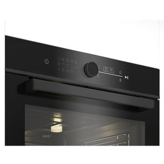 Beko 60cm Dark Stainless Steel Multi Function Pyrolytic Oven with Meat Probe & Airfry BBO6852PDX [Factory Second]