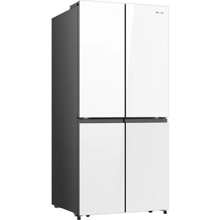 *Brand New* Hisense HRCD483G 483L PureFlat French Door Refrigerator (White Glass) [3 Years Warranty]