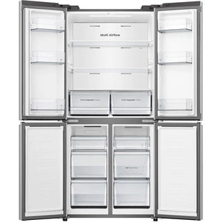 *Brand New* Hisense HRCD483G 483L PureFlat French Door Refrigerator (White Glass) [3 Years Warranty]