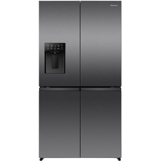 *Brand New* Hisense HRCD640TBW 640L French Door Fridge with Non-Plumbed Water & Ice [3 Years Warranty]