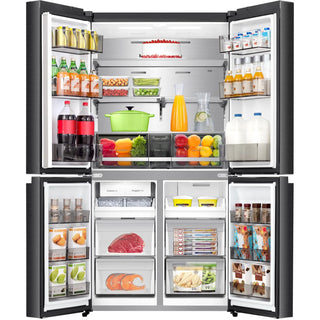 *Brand New* Hisense HRCD640TBW 640L French Door Fridge with Non-Plumbed Water & Ice [3 Years Warranty]