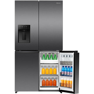 *Brand New* Hisense HRCD640TBW 640L French Door Fridge with Non-Plumbed Water & Ice [3 Years Warranty]