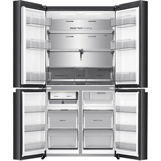 *Brand New* Hisense HRCD640TBW 640L French Door Fridge with Non-Plumbed Water & Ice [3 Years Warranty]