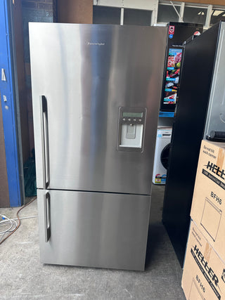 Fisher & Paykel 519L Bottom Mount Fridge with Ice & Water [Refurbished]