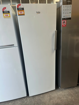 *Made in Europe*  Beko 250L Upright Frost Free Freezer BVF290W [Carton Damaged - 12 Months warranty]