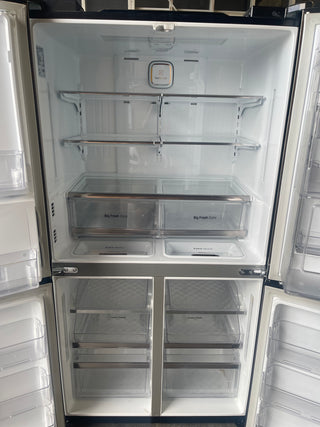 LG 712L French Door 4 Door Fridge -Plumbed Water & Ice- [Refurbished]