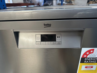 *Made in Europe* Beko Freestanding Dishwasher 14 Place Stainless Steel BDFB1410X [Carton Damaged]