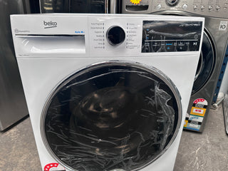 Beko 9kg Autodose WiFi Connected Washing Machine with Steam BFLB904ADW [Factory Second]