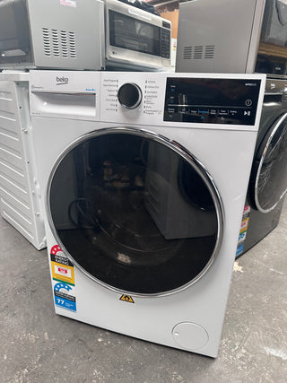 Beko 9kg Autodose WiFi Connected Washing Machine with Steam BFLB904ADW [Factory Second]