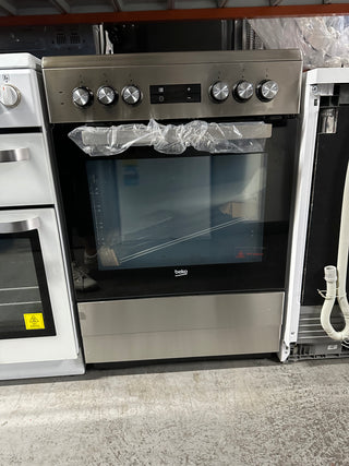 Beko 60cm Freestanding Electric Oven/Stove BFC60VMX [Factory Second]